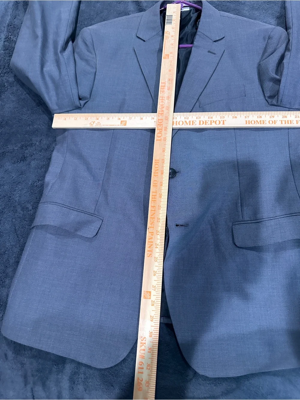 Nordstrom Rack Men’s Suit Jacket Trim Fit Size 44R Pre-Owned